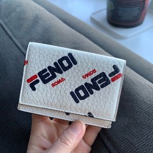 Fendi Roma Trifold Wallet Mini with Coin Pocket